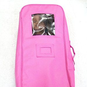18" doll travel case with travel bed
